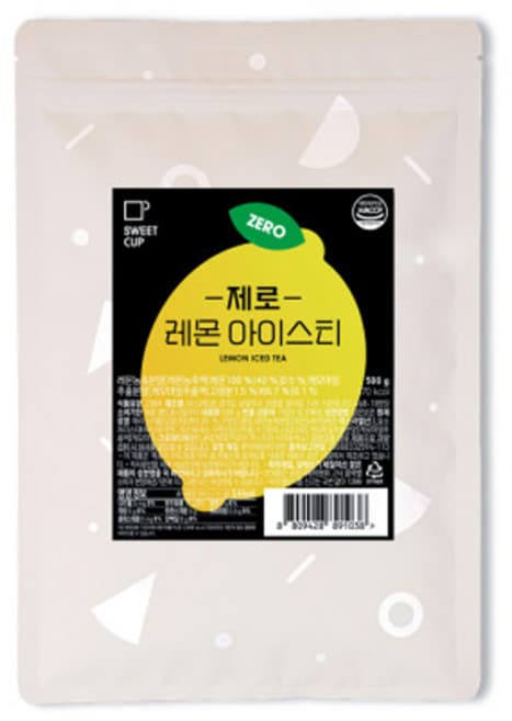 제로 레몬 아이스티