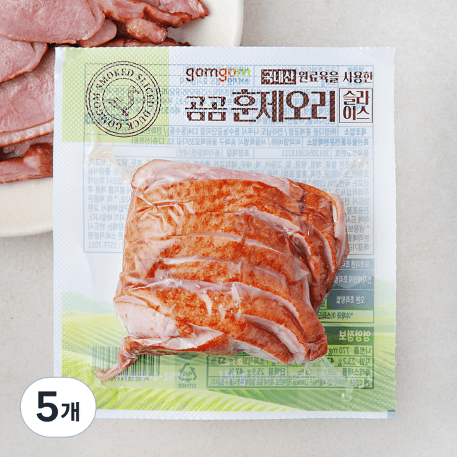 곰곰 훈제오리 슬라이스