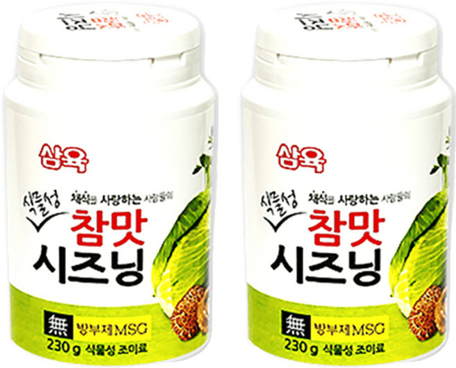 삼육 식물성 참맛시즈닝