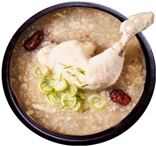 왕다리누룽지삼계백숙