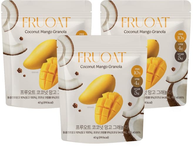 프루오트 코코넛 망고 그래놀라