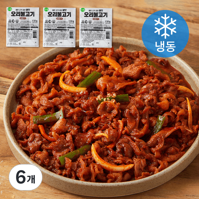 오리불고기 매콤한 맛