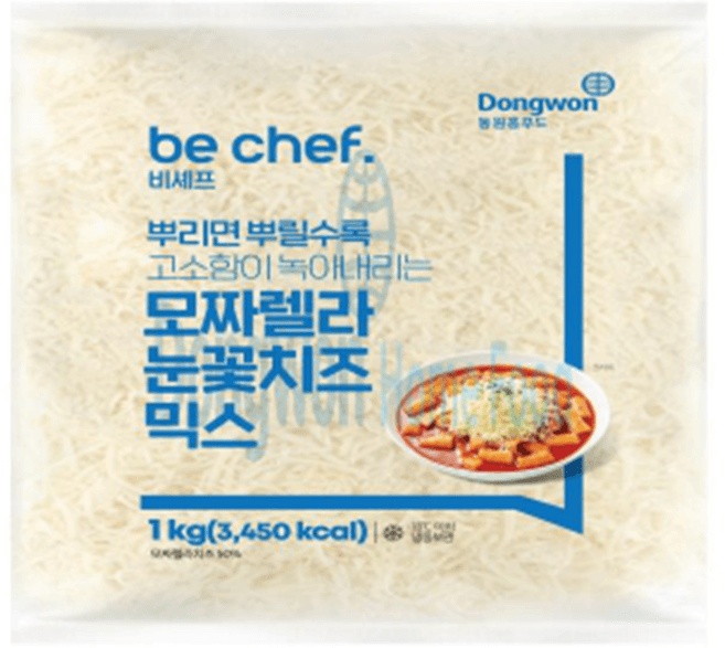 be chef. 모짜렐라눈꽃치즈믹스