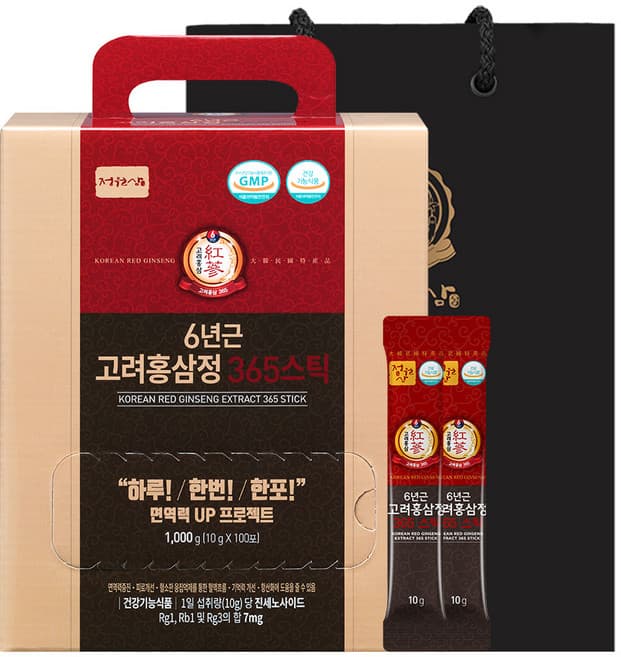 6년근고려홍삼정365스틱궁