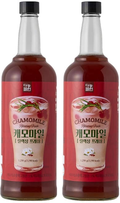 캐모마일 릴렉싱 프레쉬