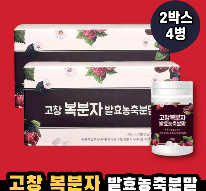 고창복분자발효농축분말