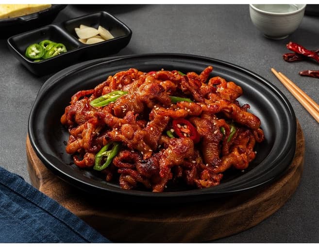 직화구이무뼈닭발