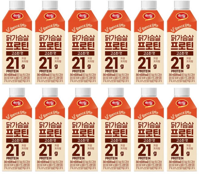 하림 닭가슴살 프로틴 고소한맛
