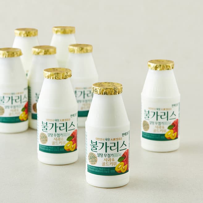 불가리스 설탕무첨가 사과&골드키위
