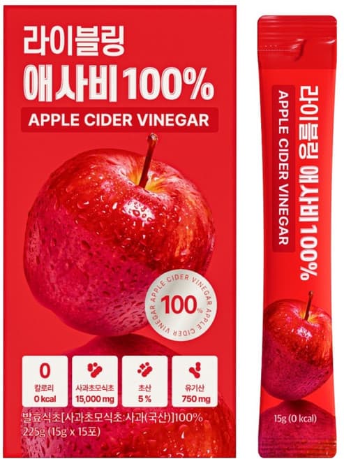 라이블링 애사비 100%