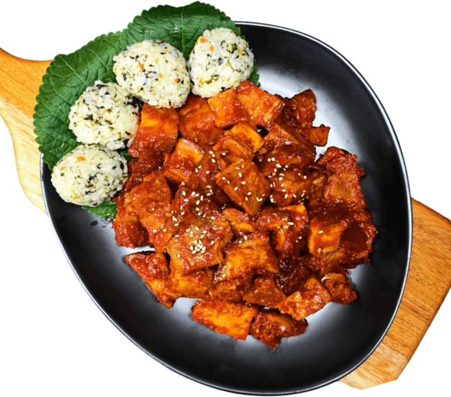 주경야식 순살 불족발