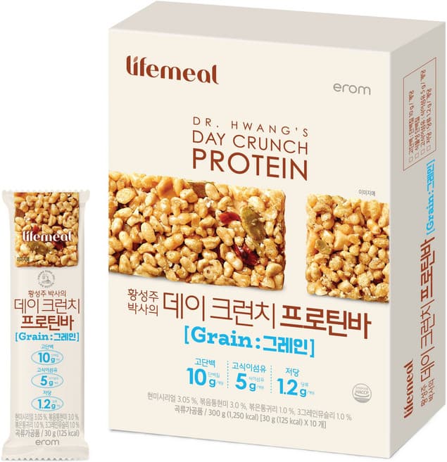 데이 크런치 프로틴바 그레인