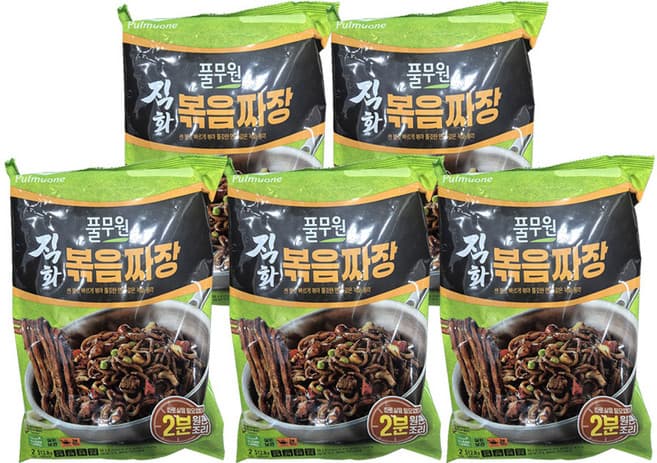 직화볶음짜장