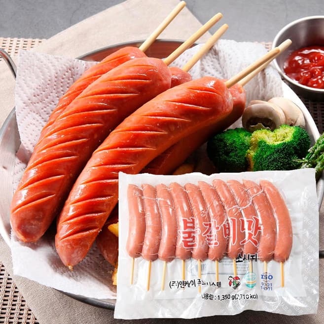 착한애불갈비맛소시지