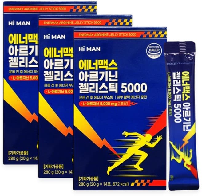 에너맥스 아르기닌 젤리스틱 5000