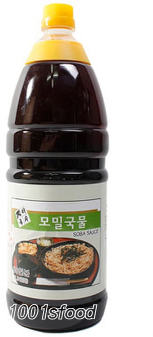 장터즉석모밀국물