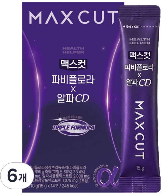맥스컷 파비플로라 X 알파CD