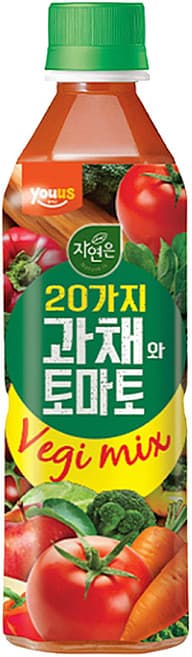 자연은 20가지 과채와 토마토