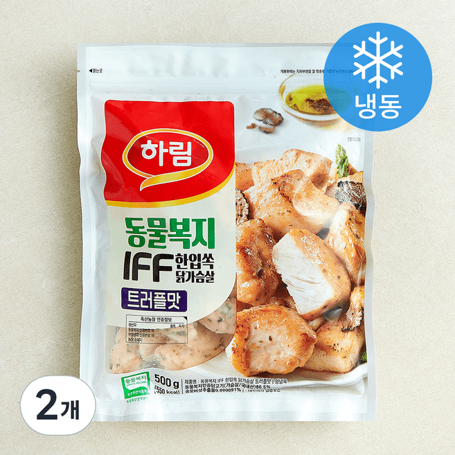 동물복지 IFF 한입쏙 닭가슴살 트러플맛