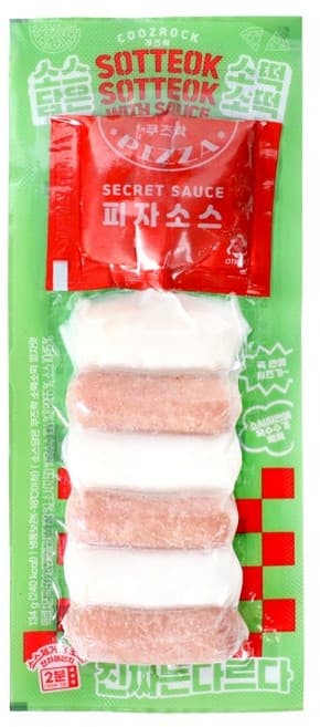 소스담은 쿠즈락 소떡소떡 피자맛