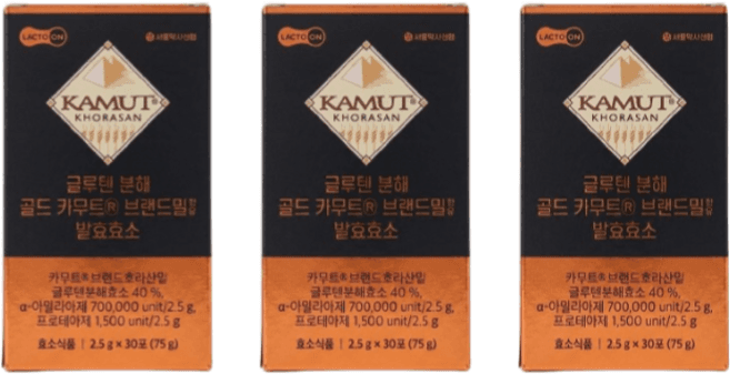 글루텐분해 골드 카무트®브랜드밀함유 발효효소