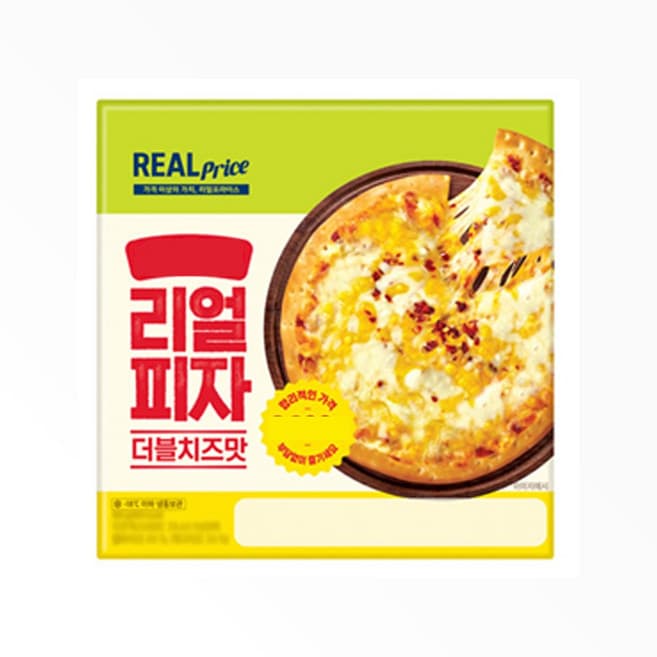 REAL PRICE 리얼피자 더블치즈맛
