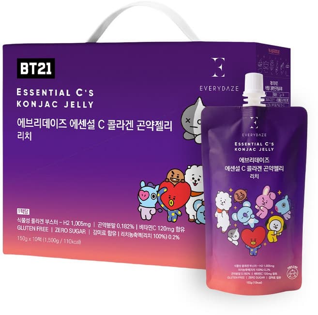 에브리데이즈 에센셜 C 콜라겐 곤약젤리 리치