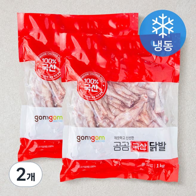 곰곰 국산 닭발