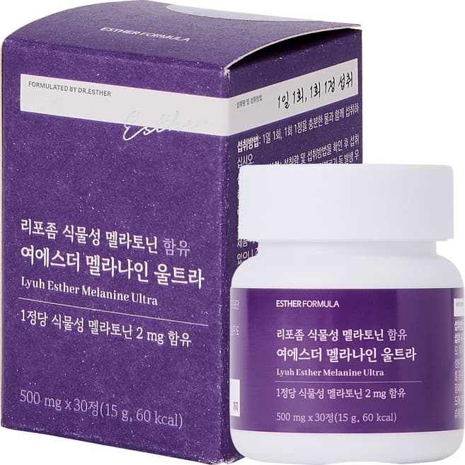 리포좀 식물성 멜라토닌 함유 여에스더 멜라나인 울트라