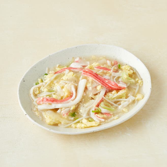 아이들 맛살계란덮밥