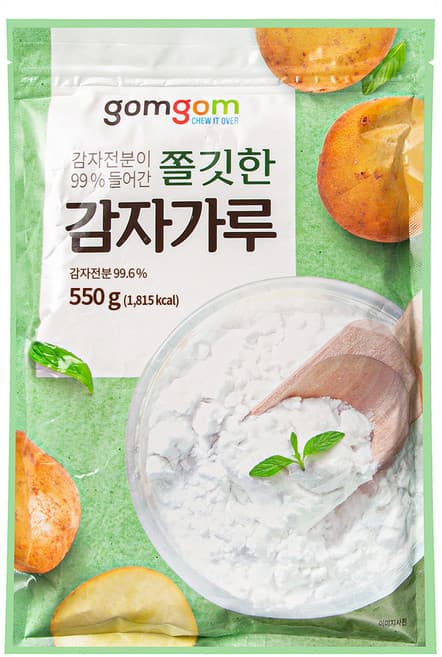 감자전분이 99% 들어간 쫄깃한 감자가루
