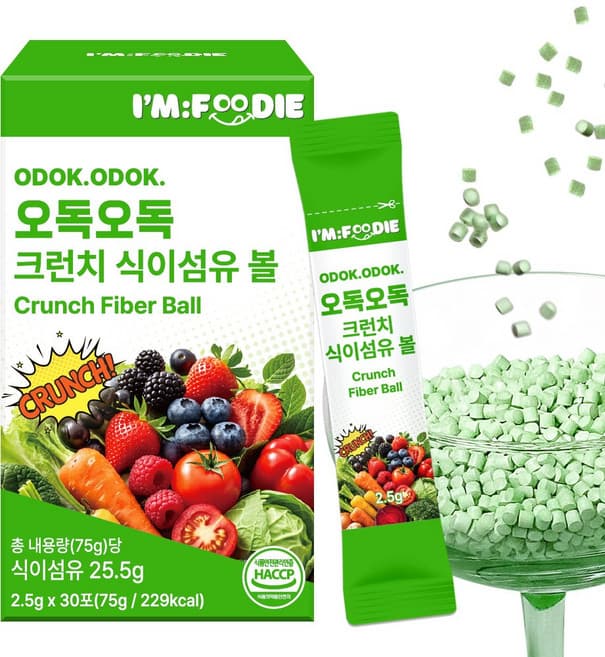 오독오독 크런치 식이섬유 볼