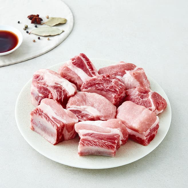 무항생제 한돈 갈비 찜용