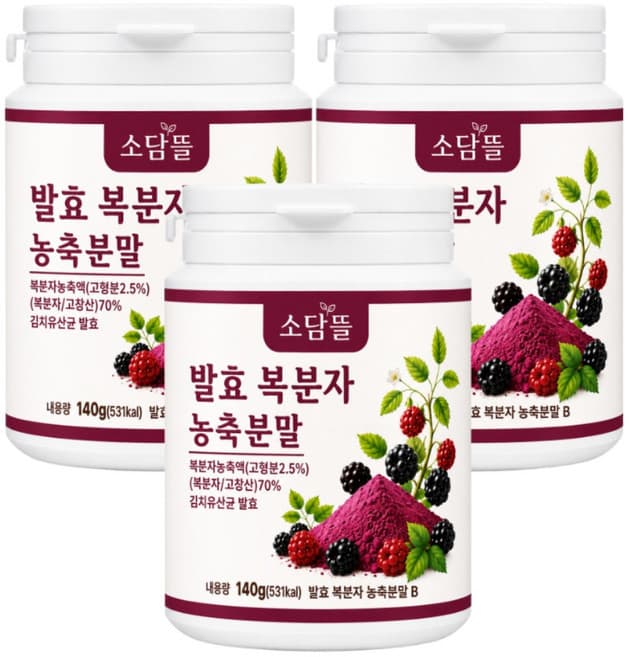 발효복분자농축분말B