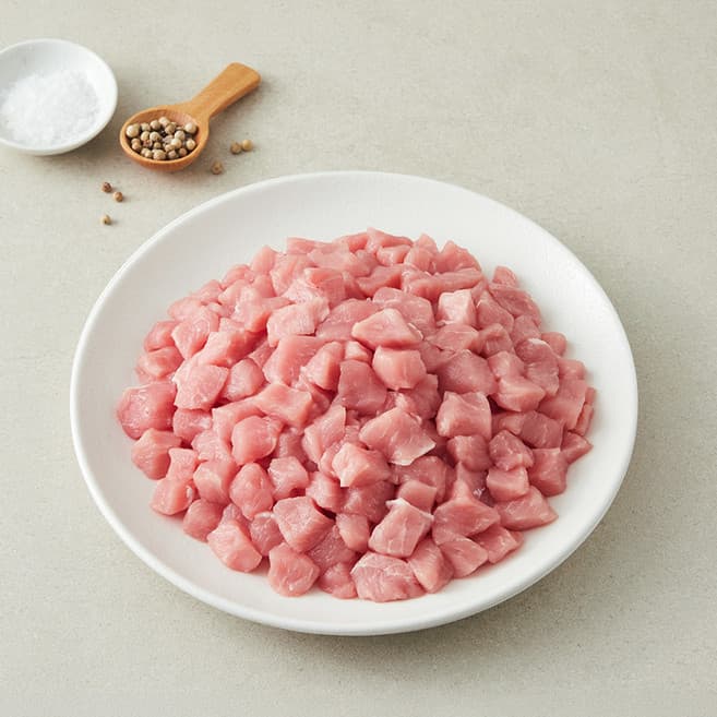 무항생제 한돈 등심 카레용