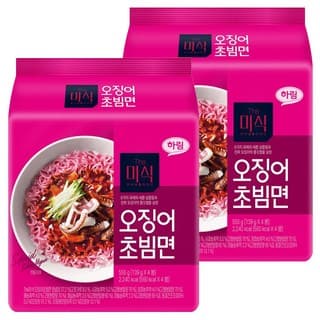 The미식 오징어초빔면