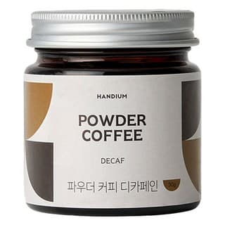 파우더 커피 디카페인