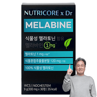 MELABINE 식물성 멜라토닌 함유 멜라바인 1mg