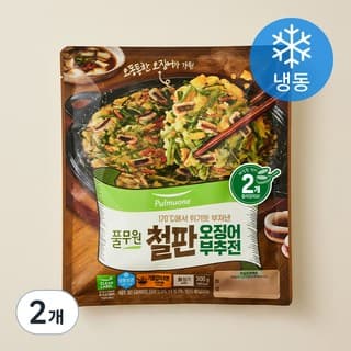 다슬기부추전