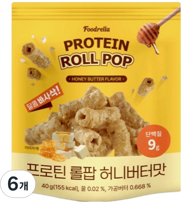프로틴롤팝 허니버터맛