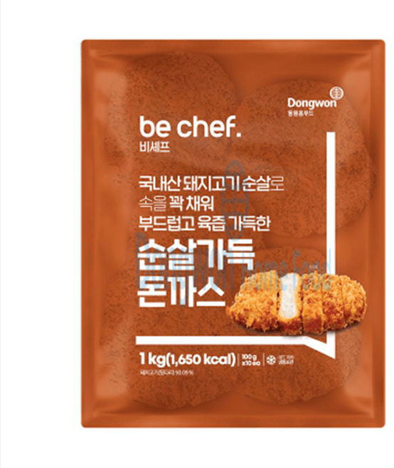 be chef. 순살가득돈까스