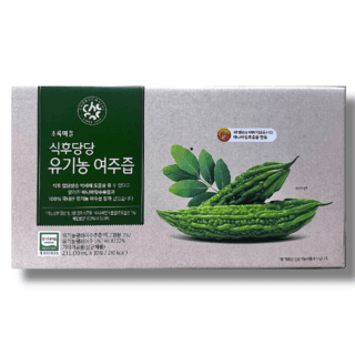 초록마을 식후당당 유기농 여주즙
