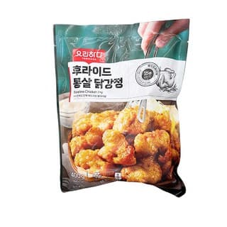 요리하다 후라이드 통살 닭강정