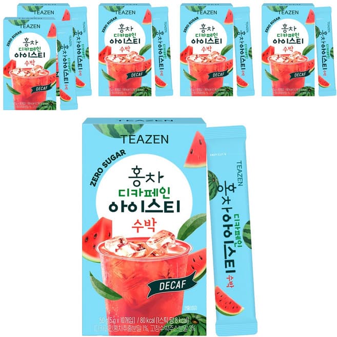 티젠 홍차 디카페인 아이스티 수박