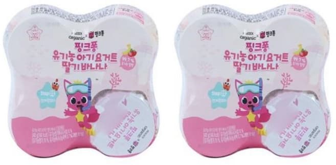 유기농 아기 요거트 딸기바나나