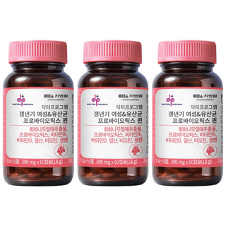 닥터프로그램 갱년기 여성&유산균 프로바이오틱스 퀸