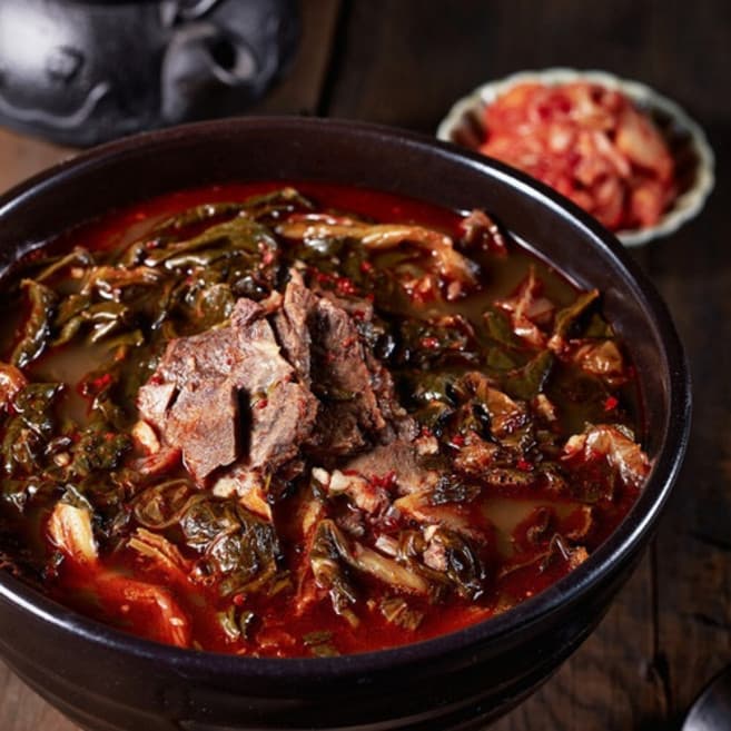 맛생각 찐 사골 우거지해장국