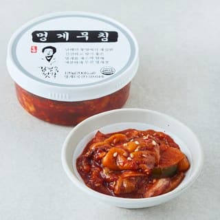 멍게무침