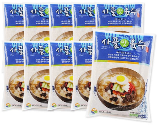 대운 냉면육수