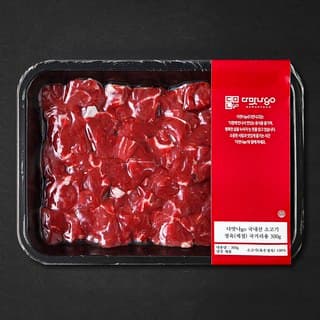다맛나go 국내산 소고기 정육(세절) 국거리용